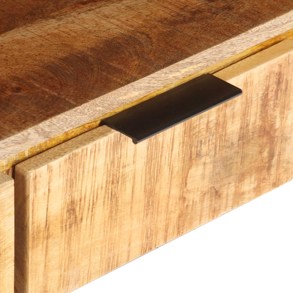 TV-bänk 119x30x41 cm grovt mangoträ