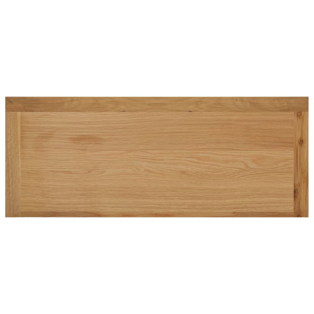 Vinställ Vinskåp för 11 flaskor 80x32x80 cm massiv ek