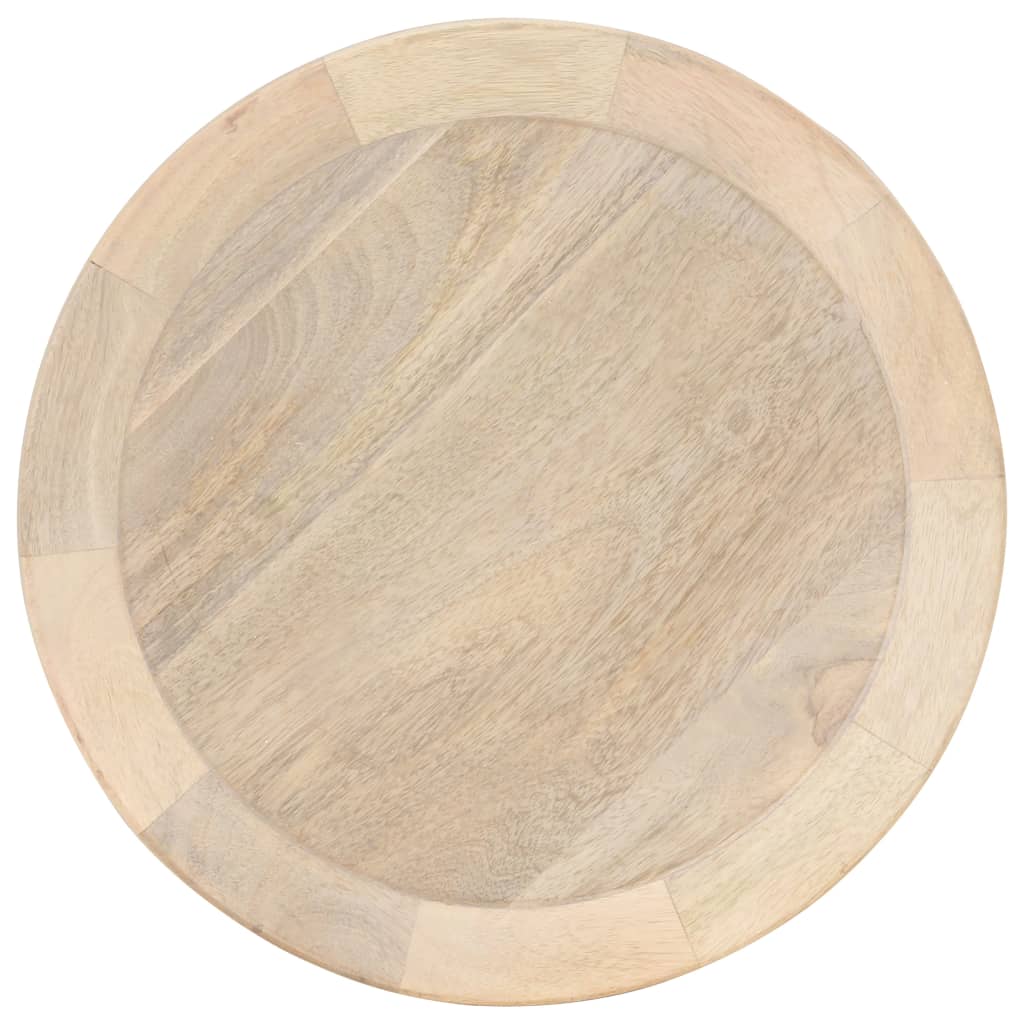 Sidobord Trä Ø40x45 cm massivt mangoträ