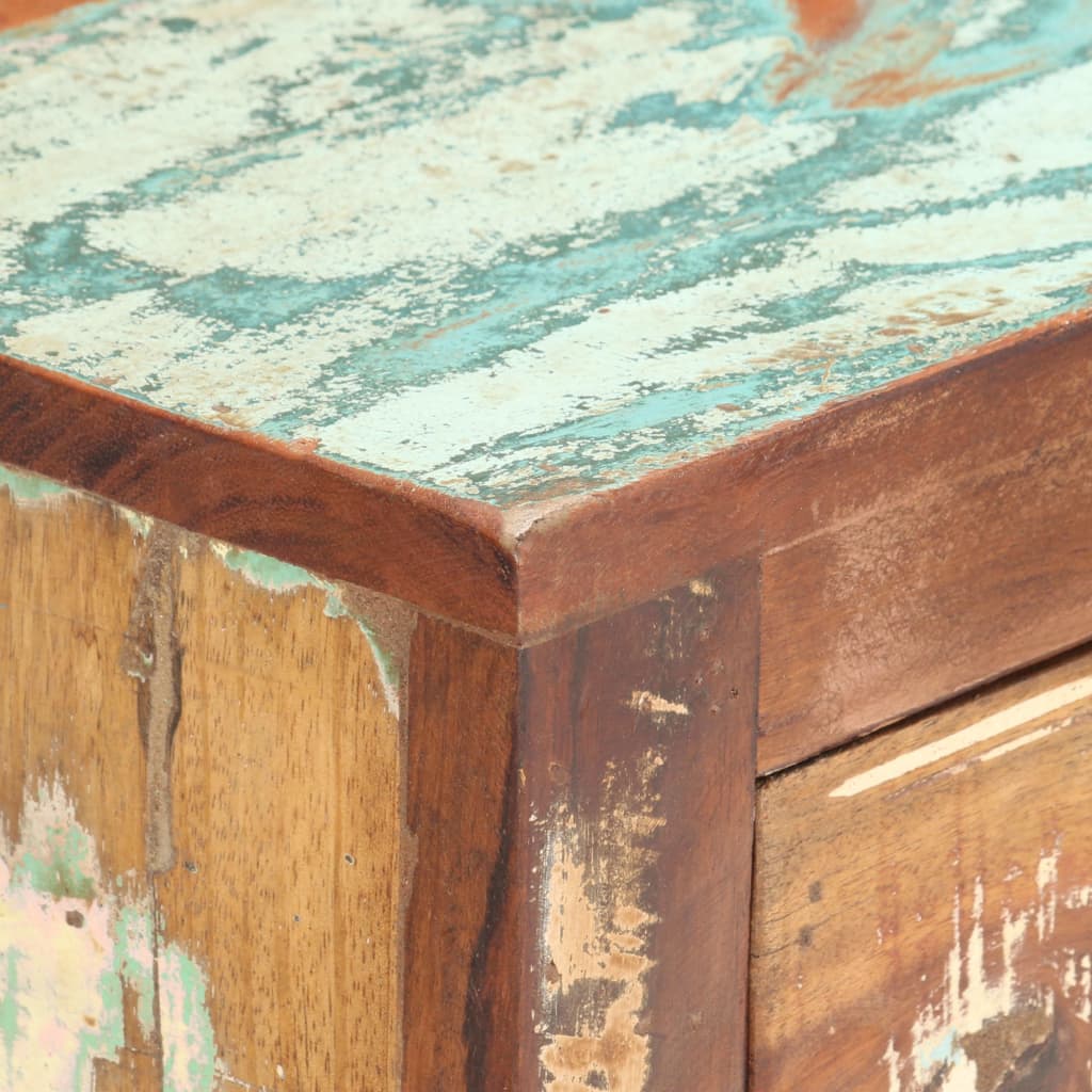 Skänk Trä 80x30x70 cm massivt återvunnet trä