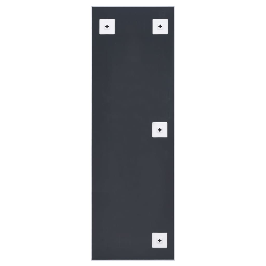 Väggspegel 150x50 cm vit