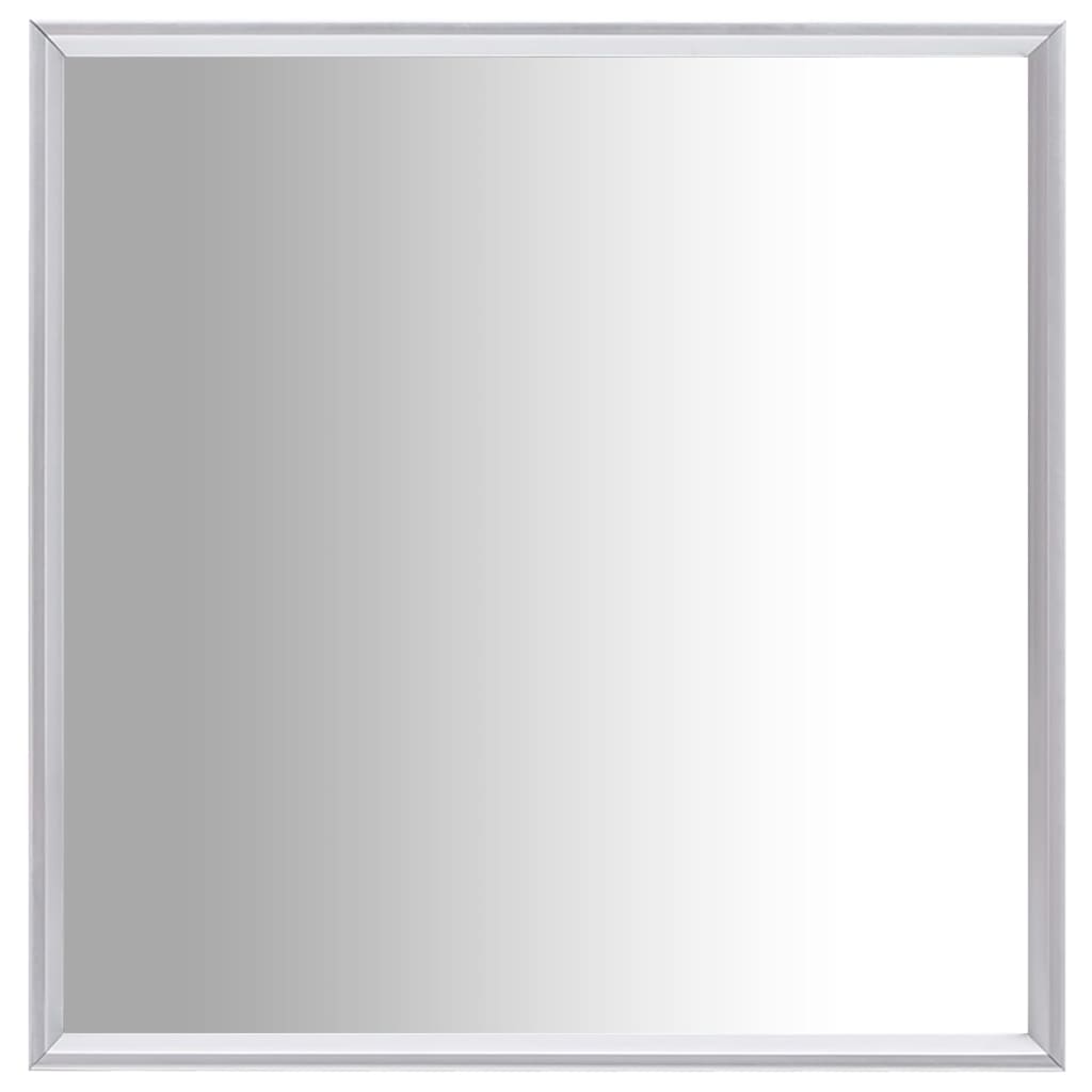 Väggspegel silver 70x70 cm