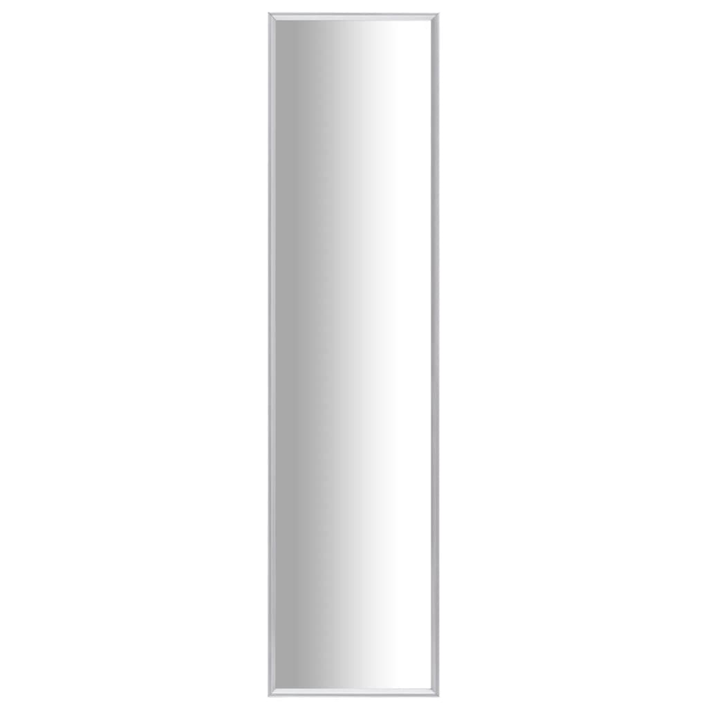 Väggspegel silver 120x30 cm