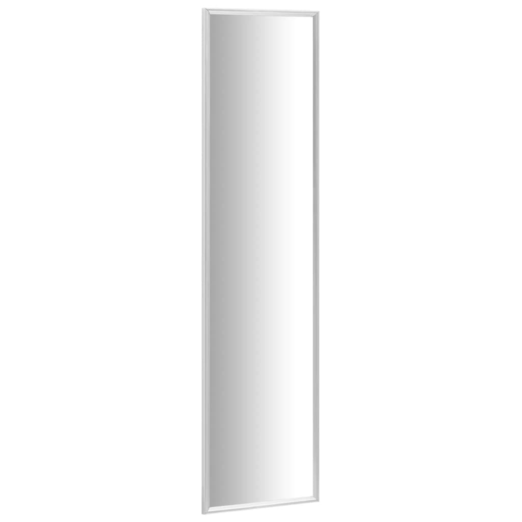 Väggspegel silver 120x30 cm