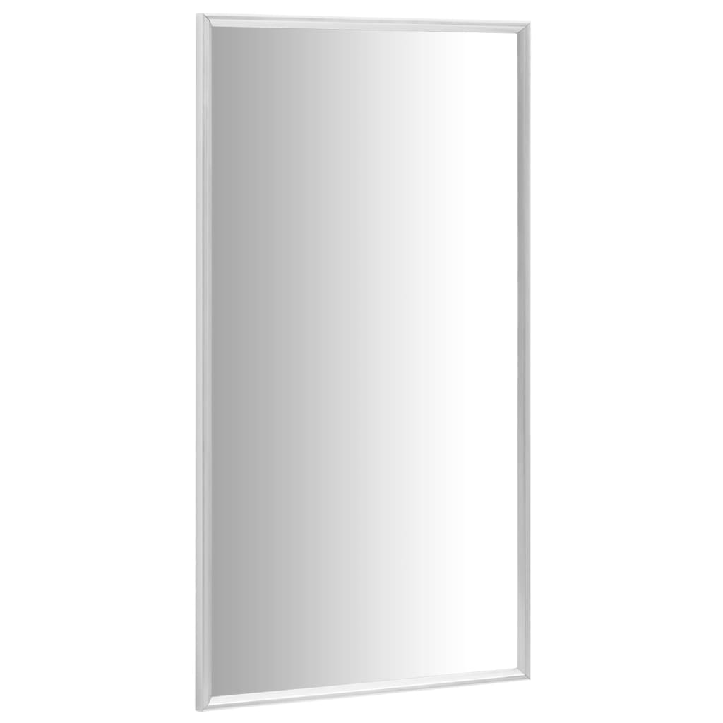 Väggspegel silver 120x60 cm