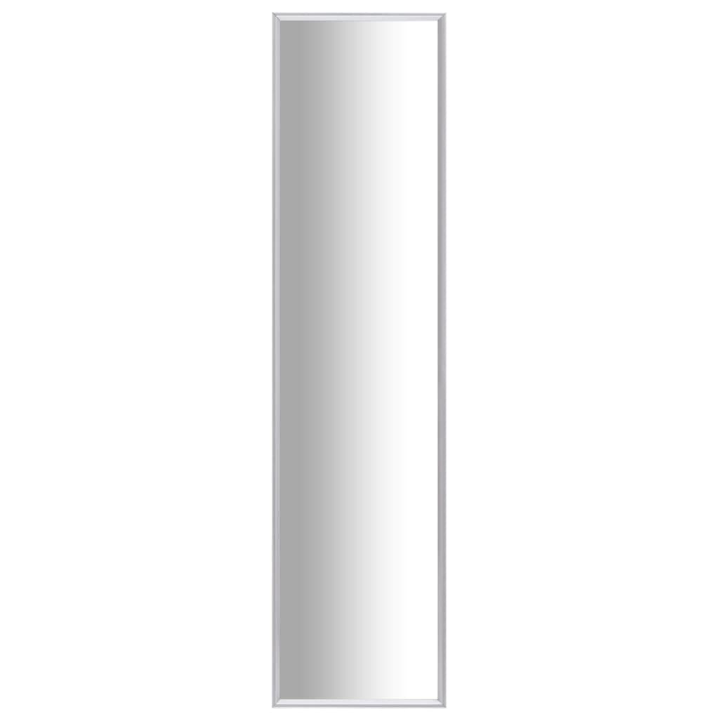 Väggspegel silver 140x40 cm