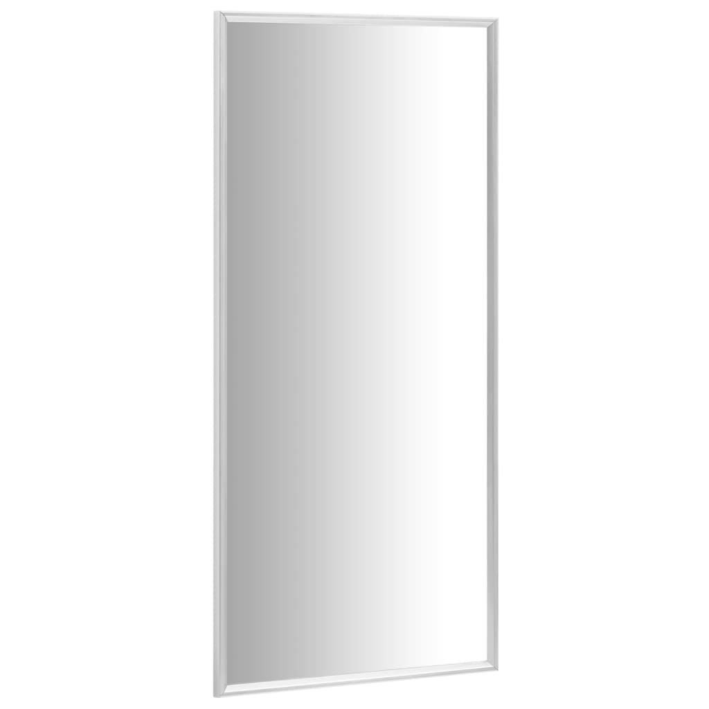 Väggspegel silver 140x60 cm
