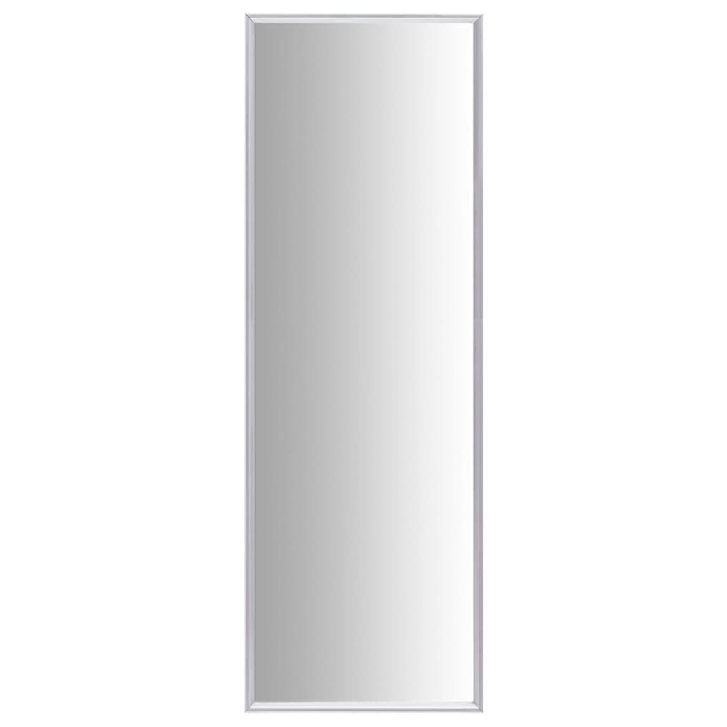 Väggspegel 150x50 cm silver