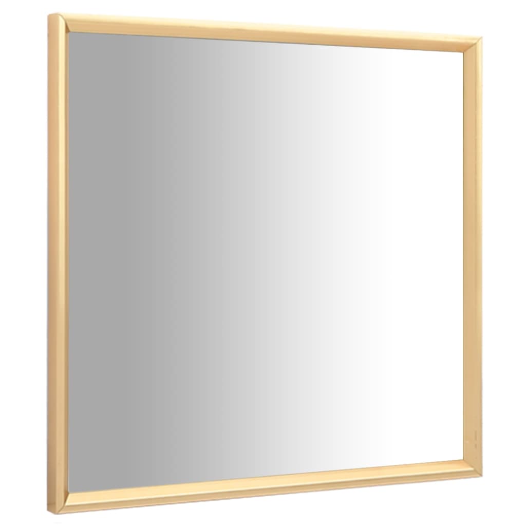 Väggspegel guld 70x70 cm