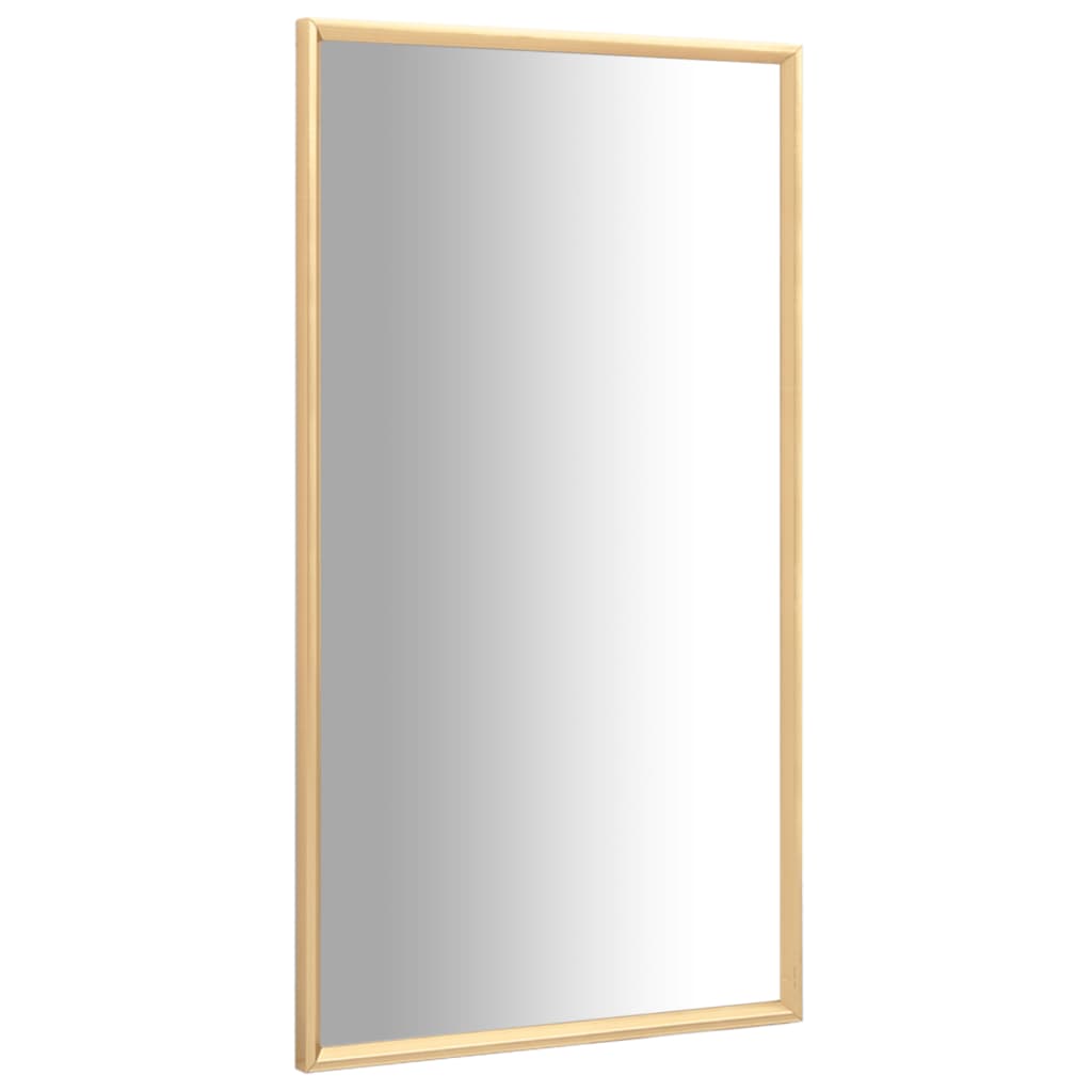 Väggspegel guld 120x60 cm