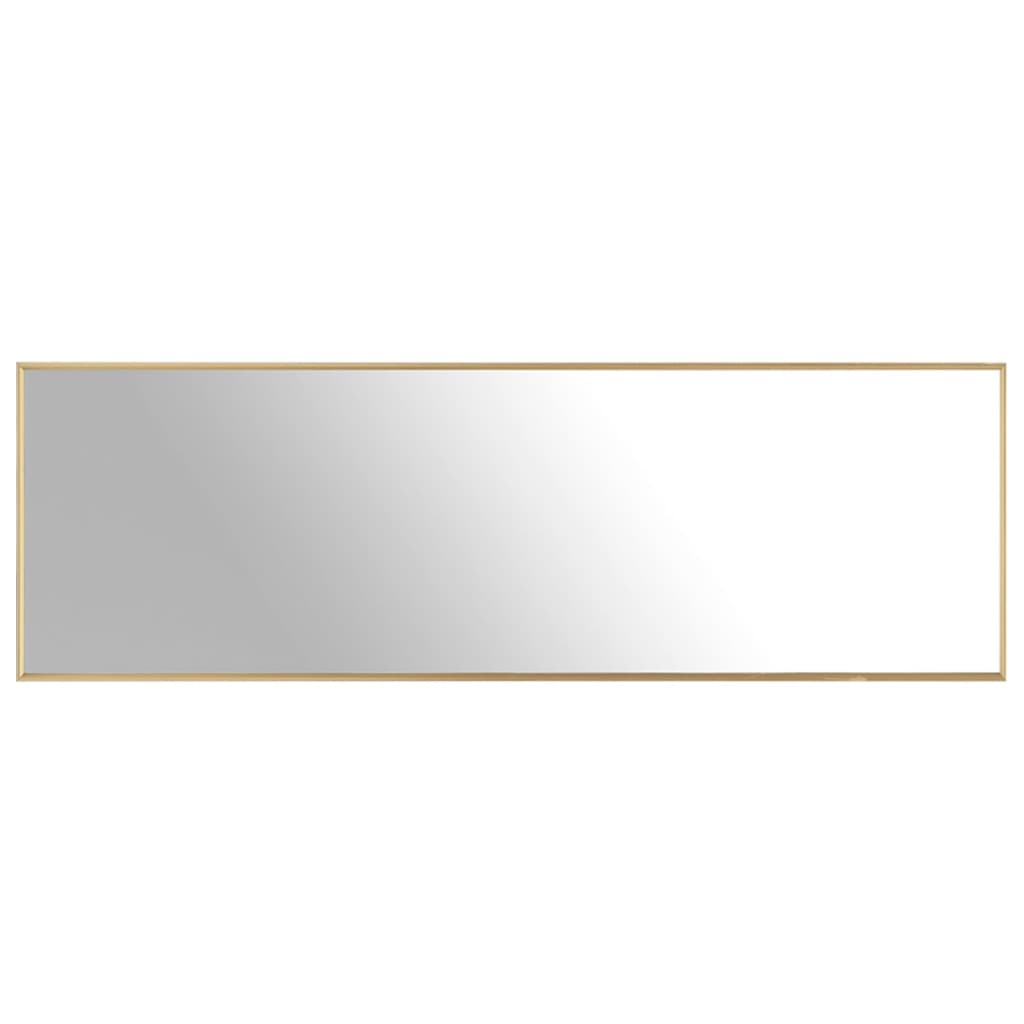Väggspegel 150x50 cm guld