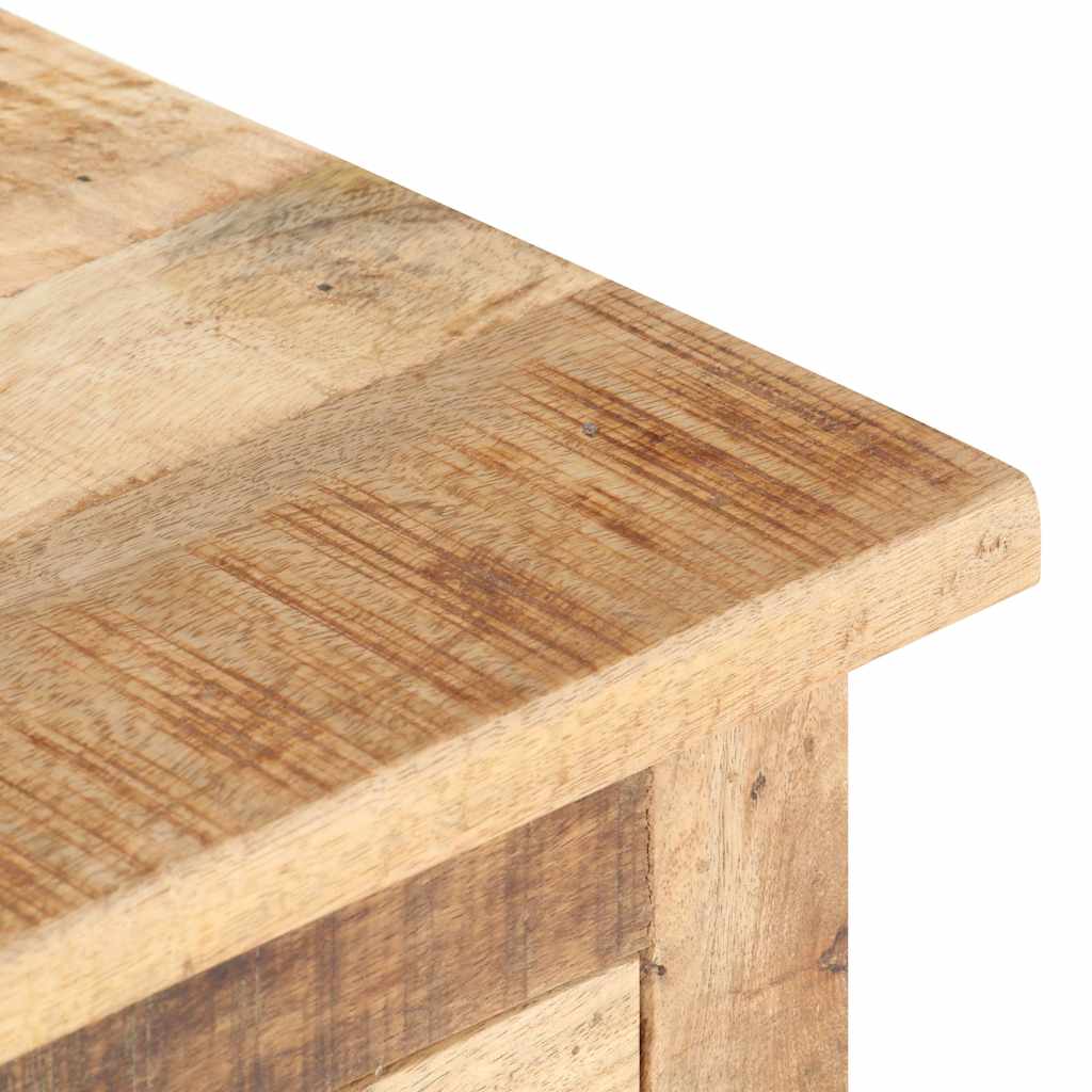 Sängbord Nattduksbord Trä 40x30x50 cm massivt grovt mangoträ