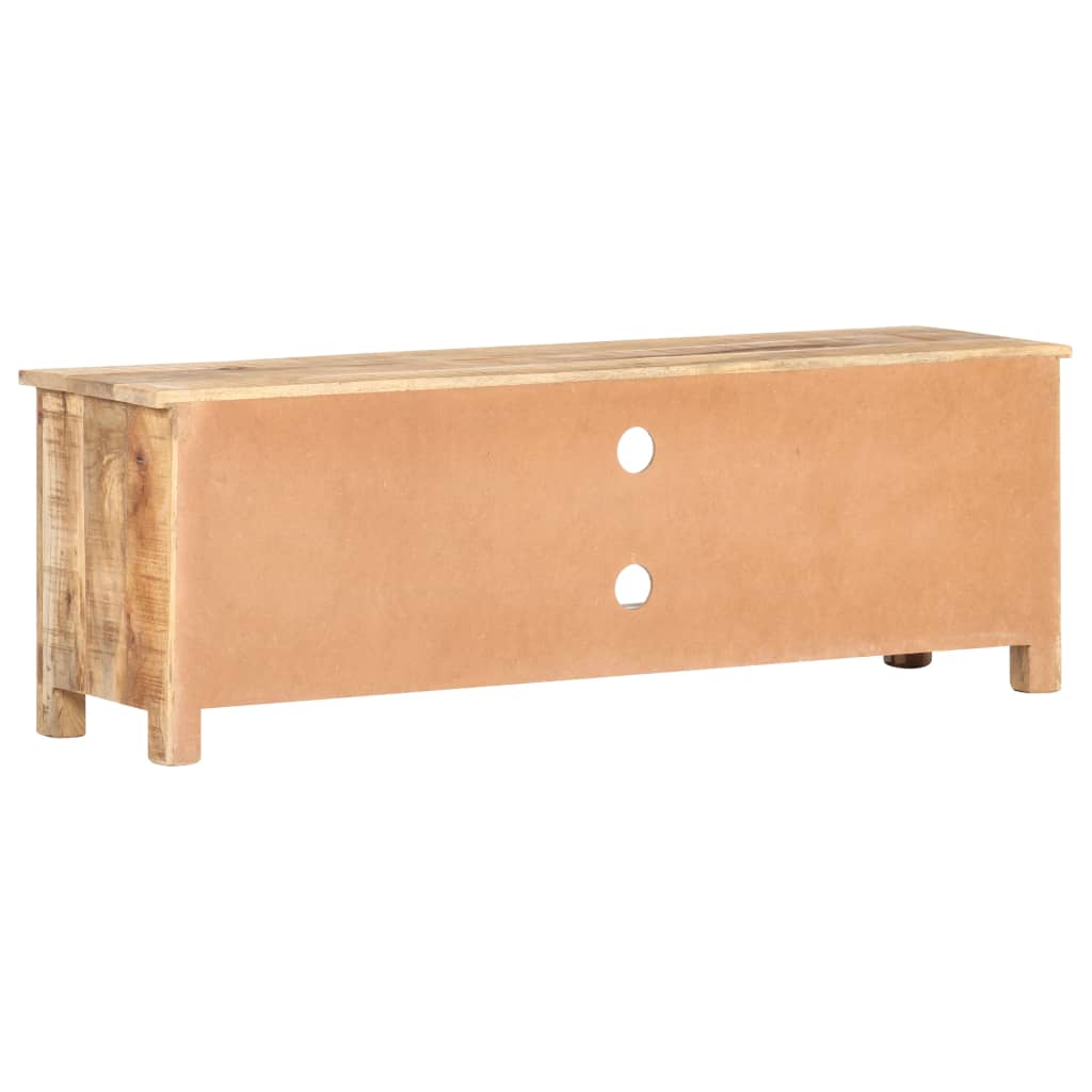 TV-bänk 120x30x40 cm grovt mangoträ