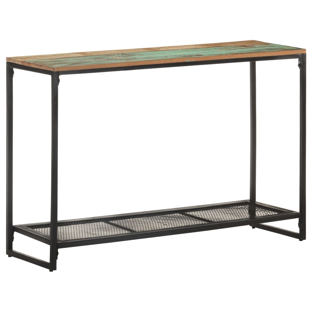 Avlastningsbord Konsollbord Trä 110x35x75 cm massivt återvunnet trä