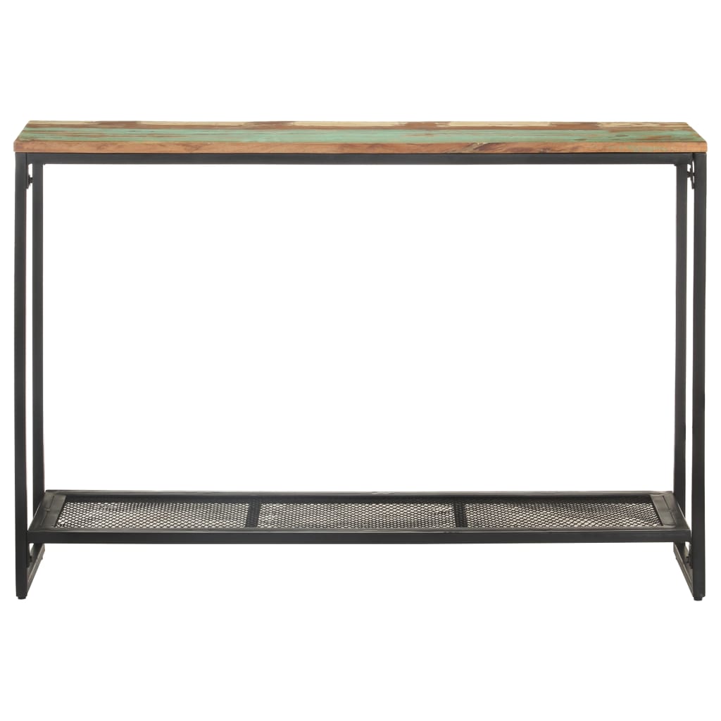 Avlastningsbord Konsollbord Trä 110x35x75 cm massivt återvunnet trä