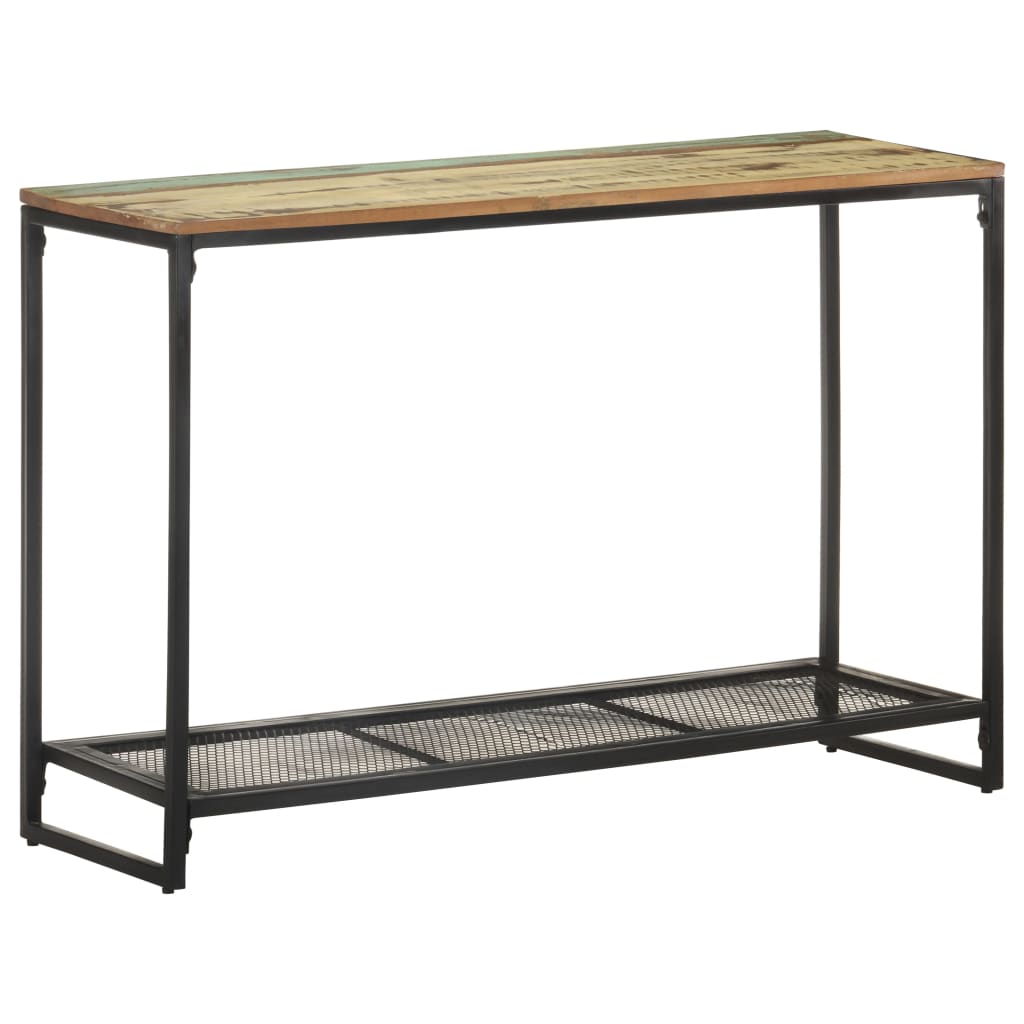 Avlastningsbord Konsollbord Trä 110x35x75 cm massivt återvunnet trä