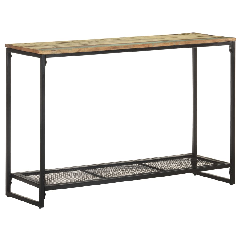 Avlastningsbord Konsollbord Trä 110x35x75 cm massivt återvunnet trä