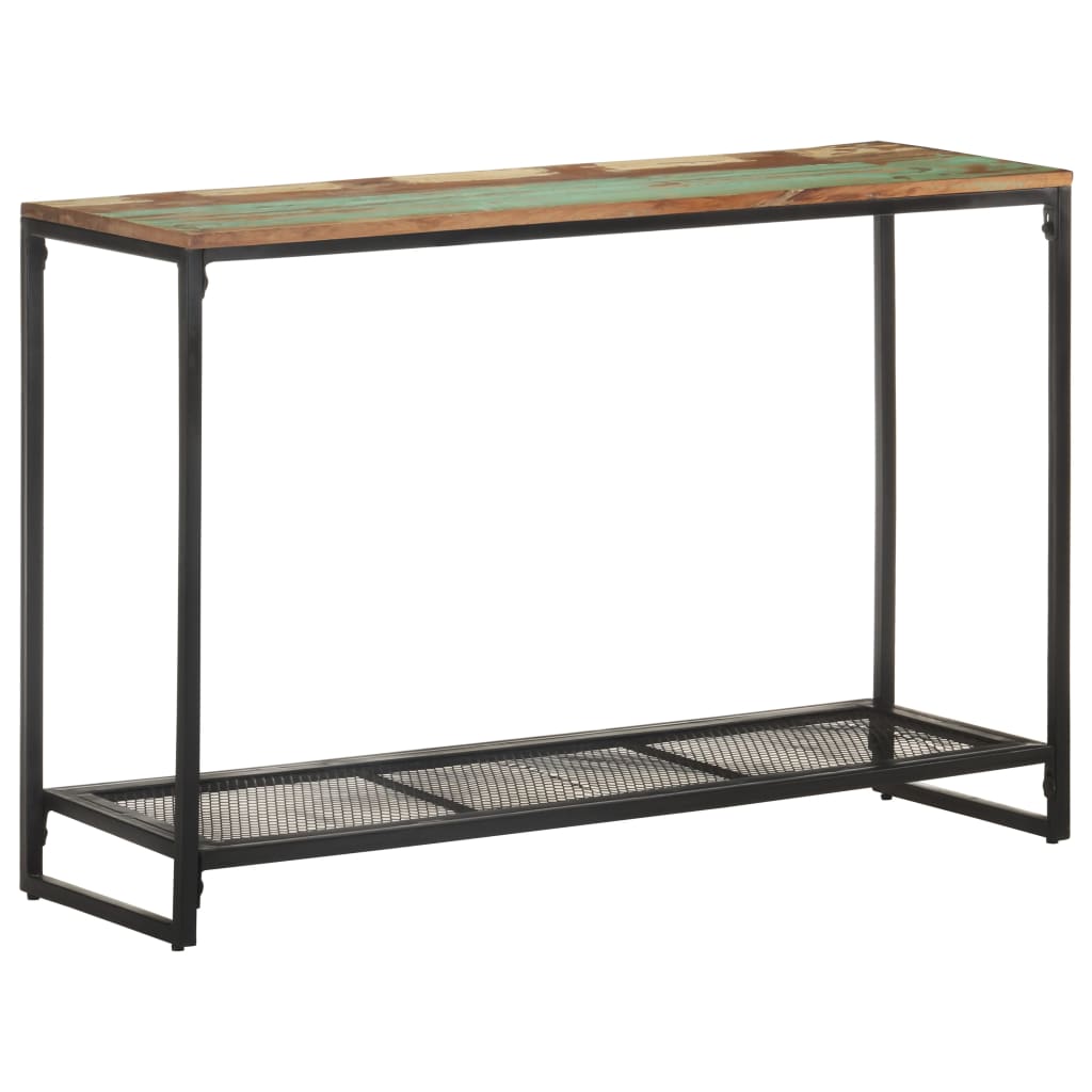 Avlastningsbord Konsollbord Trä 110x35x75 cm massivt återvunnet trä