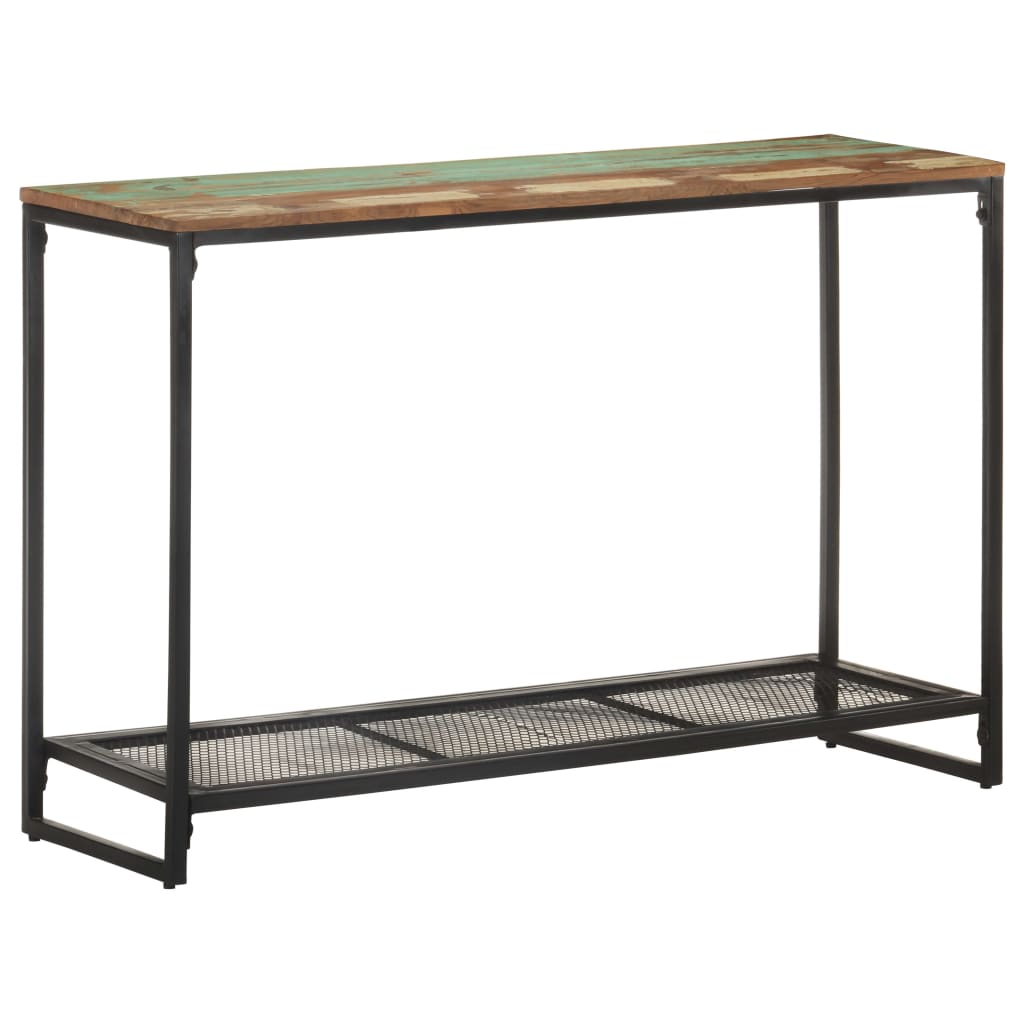 Avlastningsbord Konsollbord Trä 110x35x75 cm massivt återvunnet trä
