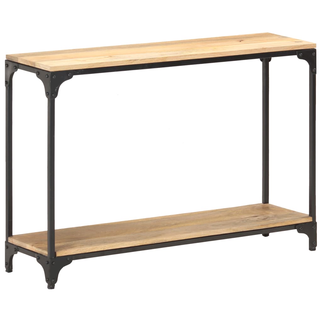 Avlastningsbord Konsollbord Trä 110x30x75 cm massivt mangoträ