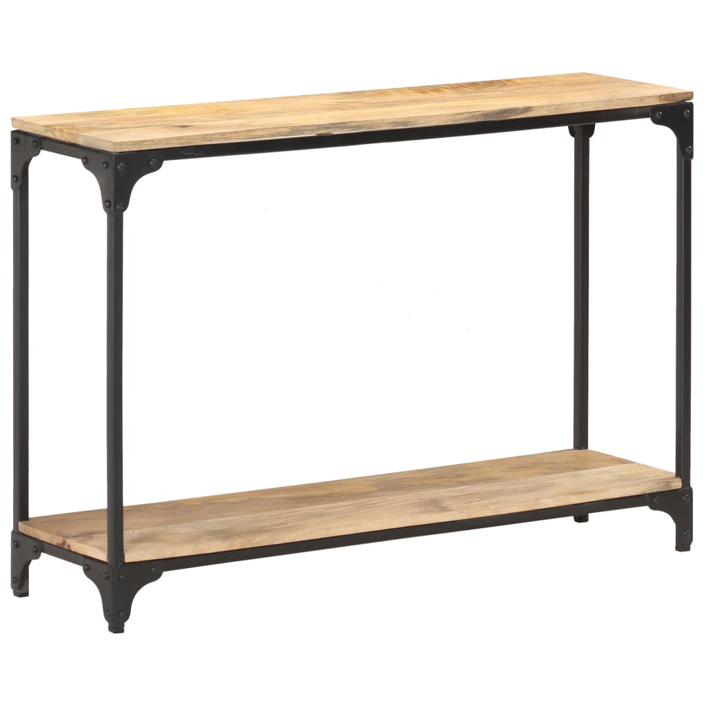 Avlastningsbord Konsollbord Trä 110x30x75 cm massivt mangoträ