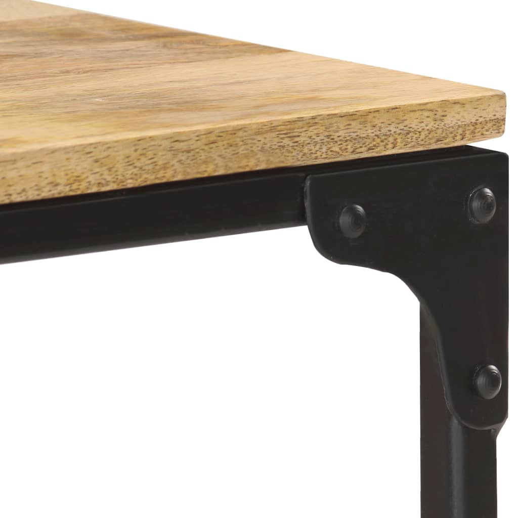 Avlastningsbord Konsollbord Trä 110x30x75 cm massivt mangoträ