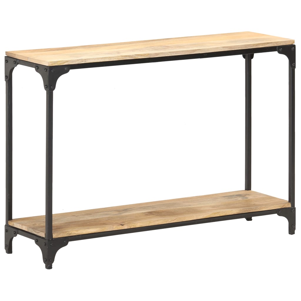 Avlastningsbord Konsollbord Trä 110x30x75 cm massivt mangoträ