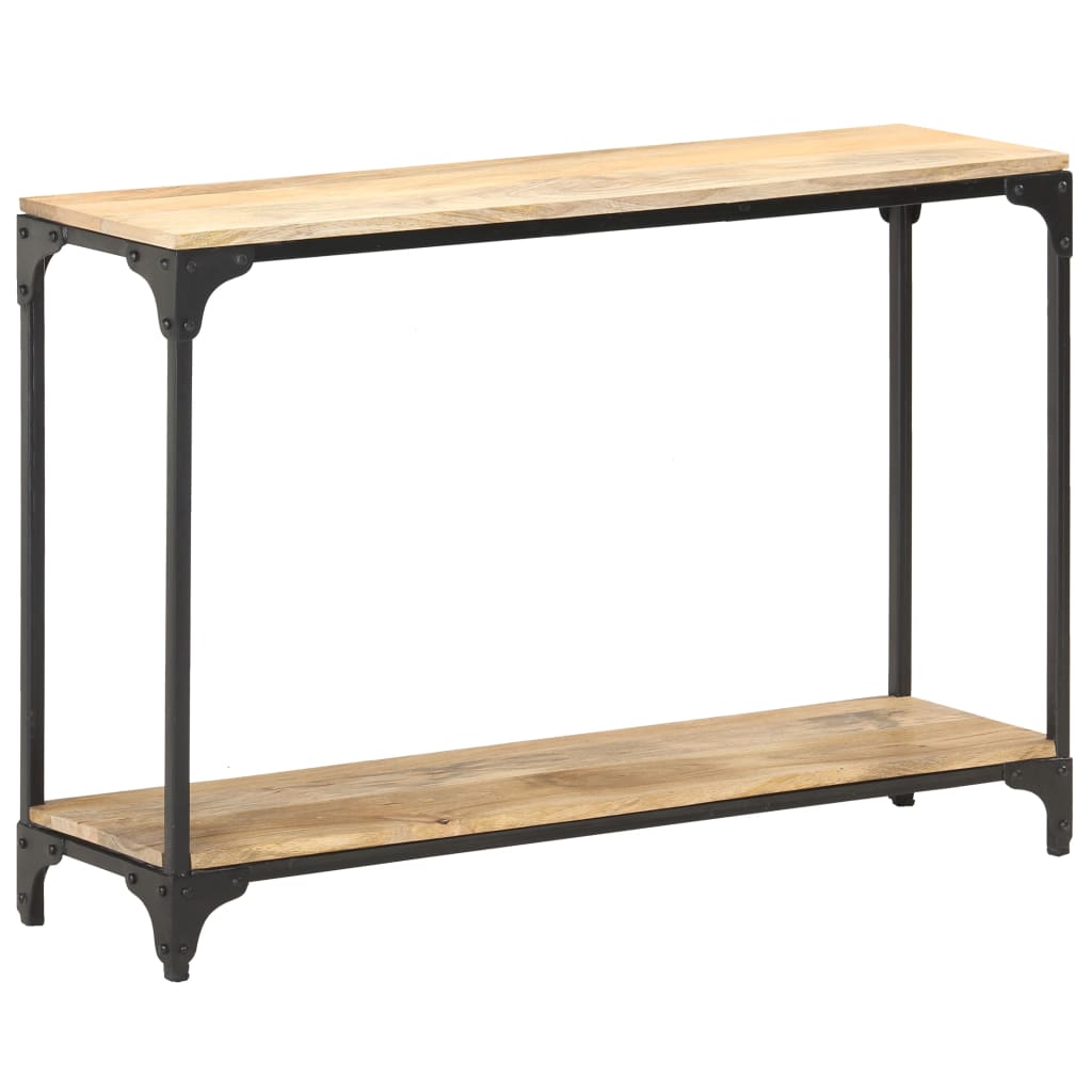Avlastningsbord Konsollbord Trä 110x30x75 cm massivt mangoträ