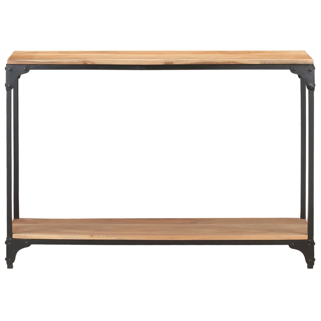 Avlastningsbord Konsolbord Trä 110x30x75 cm massivt akaciaträ