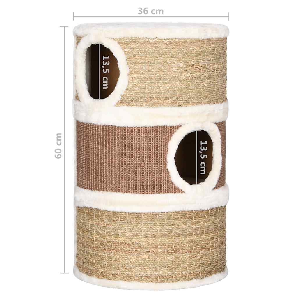Kattmöbel Klösträd klöstunna 60 cm sjögräs