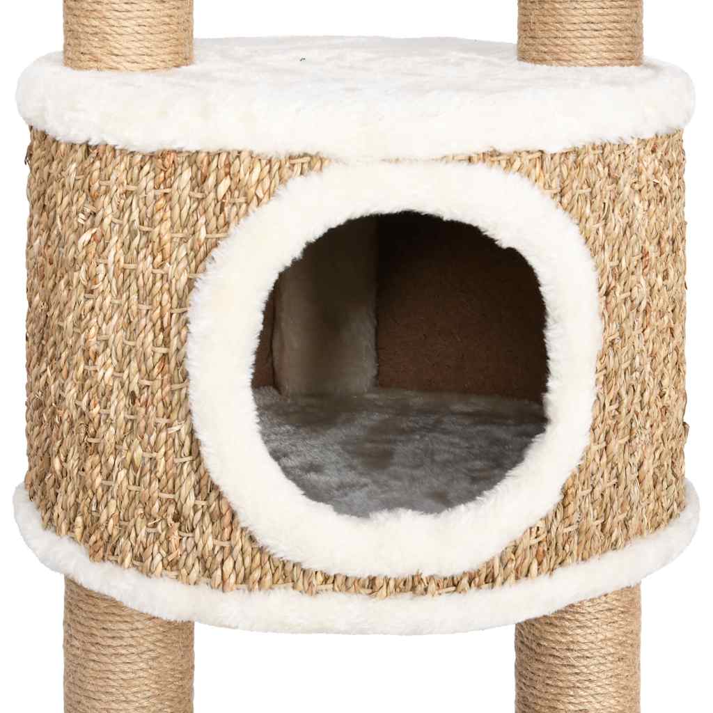 Kattmöbel Klösträd med klöspelare 126 cm sjögräs