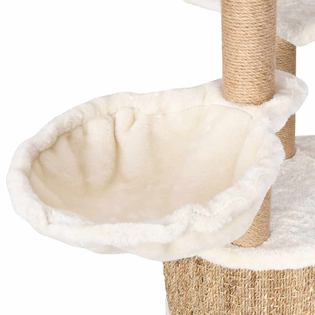 Kattmöbel Klösträd med klöspelare 126 cm sjögräs