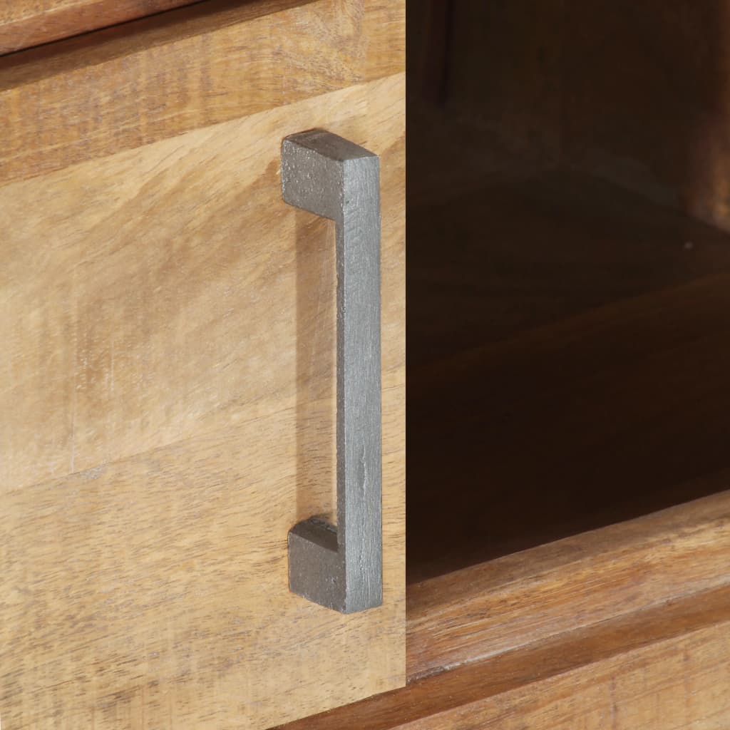 Soffbord Trä 95x50x40 cm grovt mangoträ