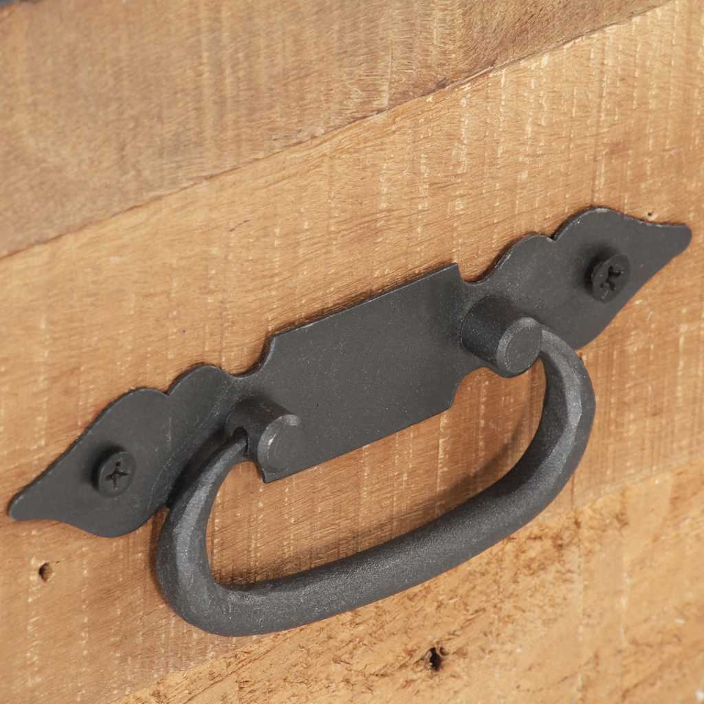Sängbord Nattduksbord Trä 40x30x51 cm massivt återvunnet trä