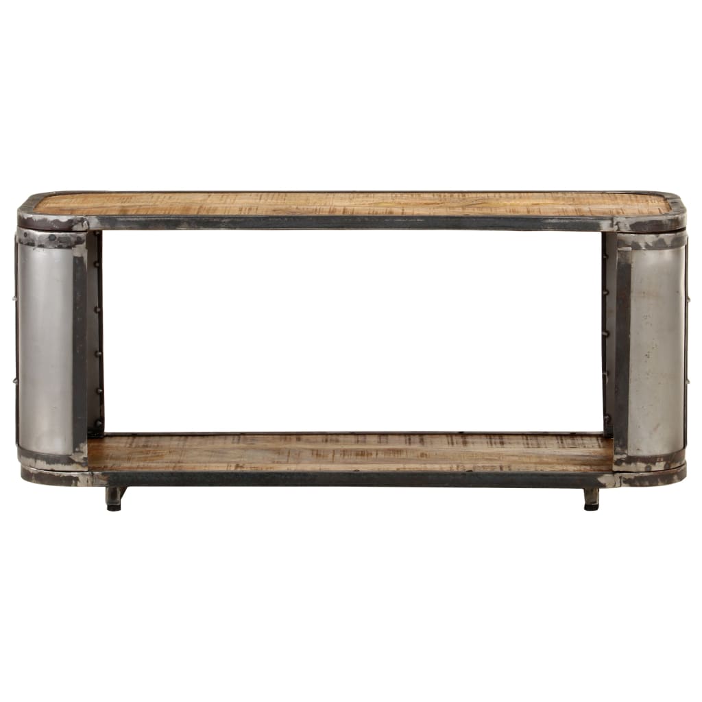 TV-bänk 90x30x40 cm massivt mangoträ