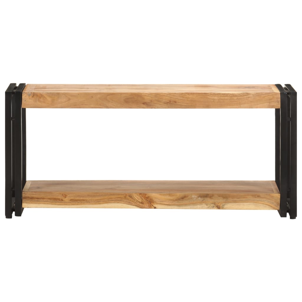 TV-bänk 90x30x40 cm massivt akaciaträ
