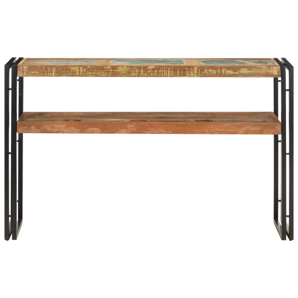 Avlastningsbord Konsollbord Trä 120x30x75 cm massivt återvunnet trä
