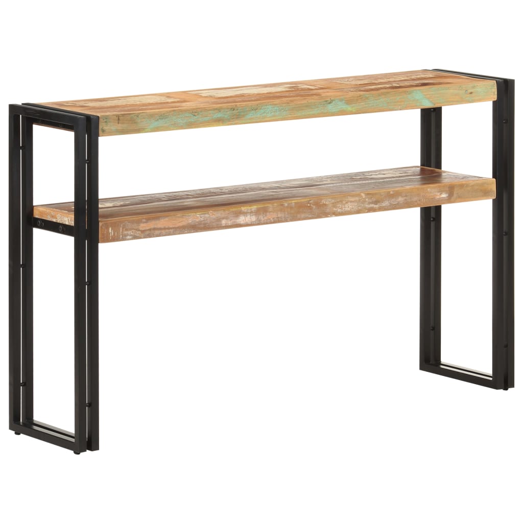 Avlastningsbord Konsollbord Trä 120x30x75 cm massivt återvunnet trä