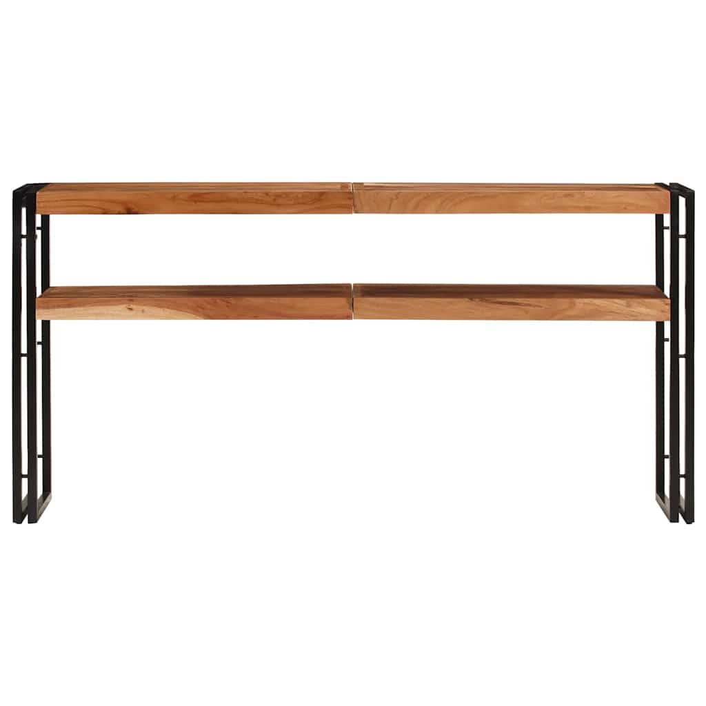 Avlastningsbord Konsollbord Trä 150x30x75 cm massivt akaciaträ