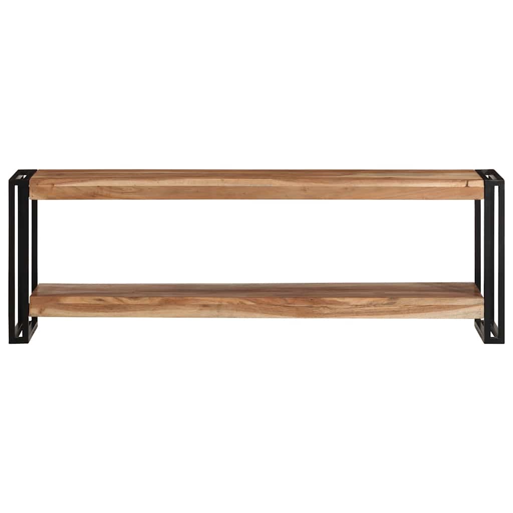TV-bänk 120x30x40 cm massivt akaciaträ