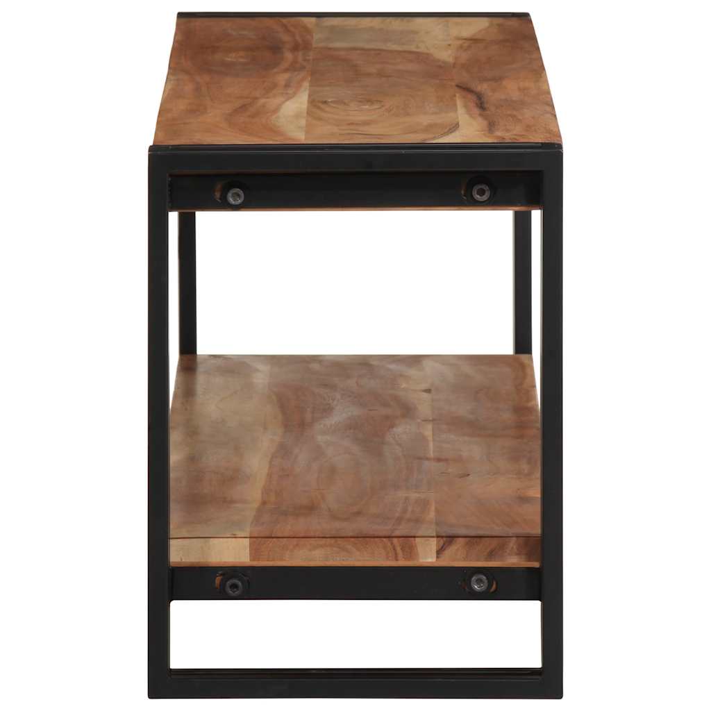 TV-bänk 120x30x40 cm massivt akaciaträ