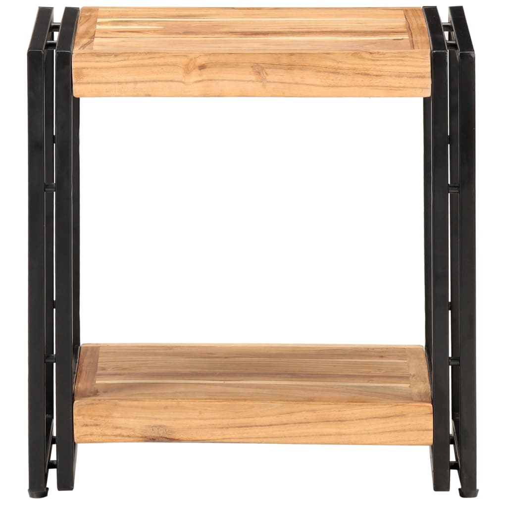 Sidobord Trä 40x30x40 cm massivt akaciaträ