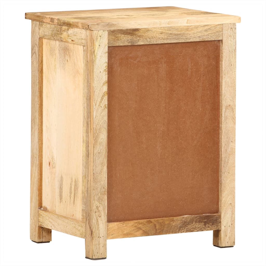 Sängbord Nattduksbord Trä 45x35x60 cm massivt mangoträ