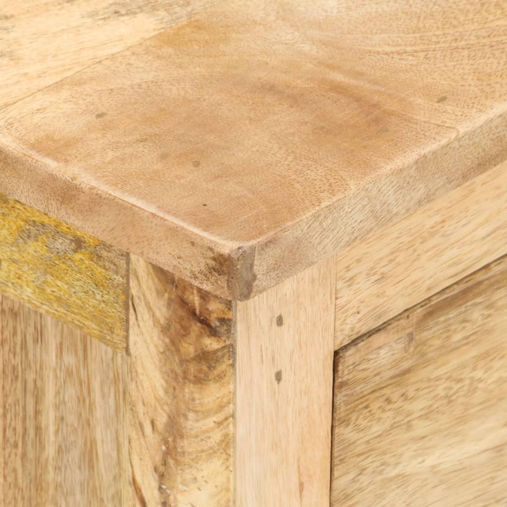 Sängbord Nattduksbord Trä 45x35x60 cm massivt mangoträ
