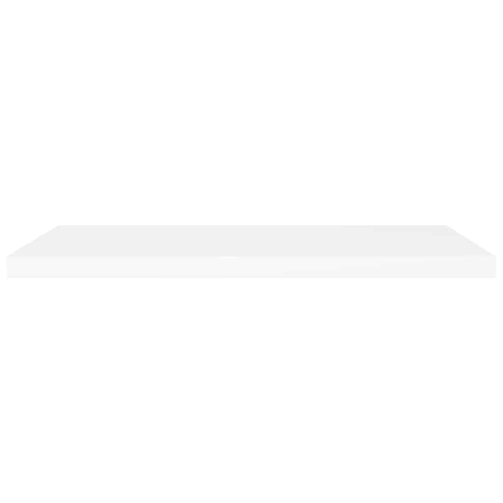 Vägghylla Vit 4 st Vit 90x23,5x3,8 cm MDF