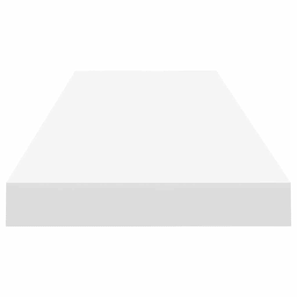 Vägghylla Vit 4 st Vit 90x23,5x3,8 cm MDF