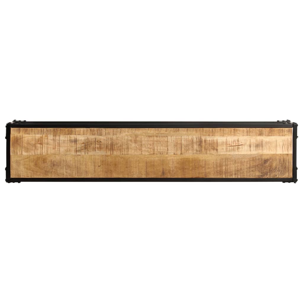 TV-bänk 150x30x40 cm massivt mangoträ