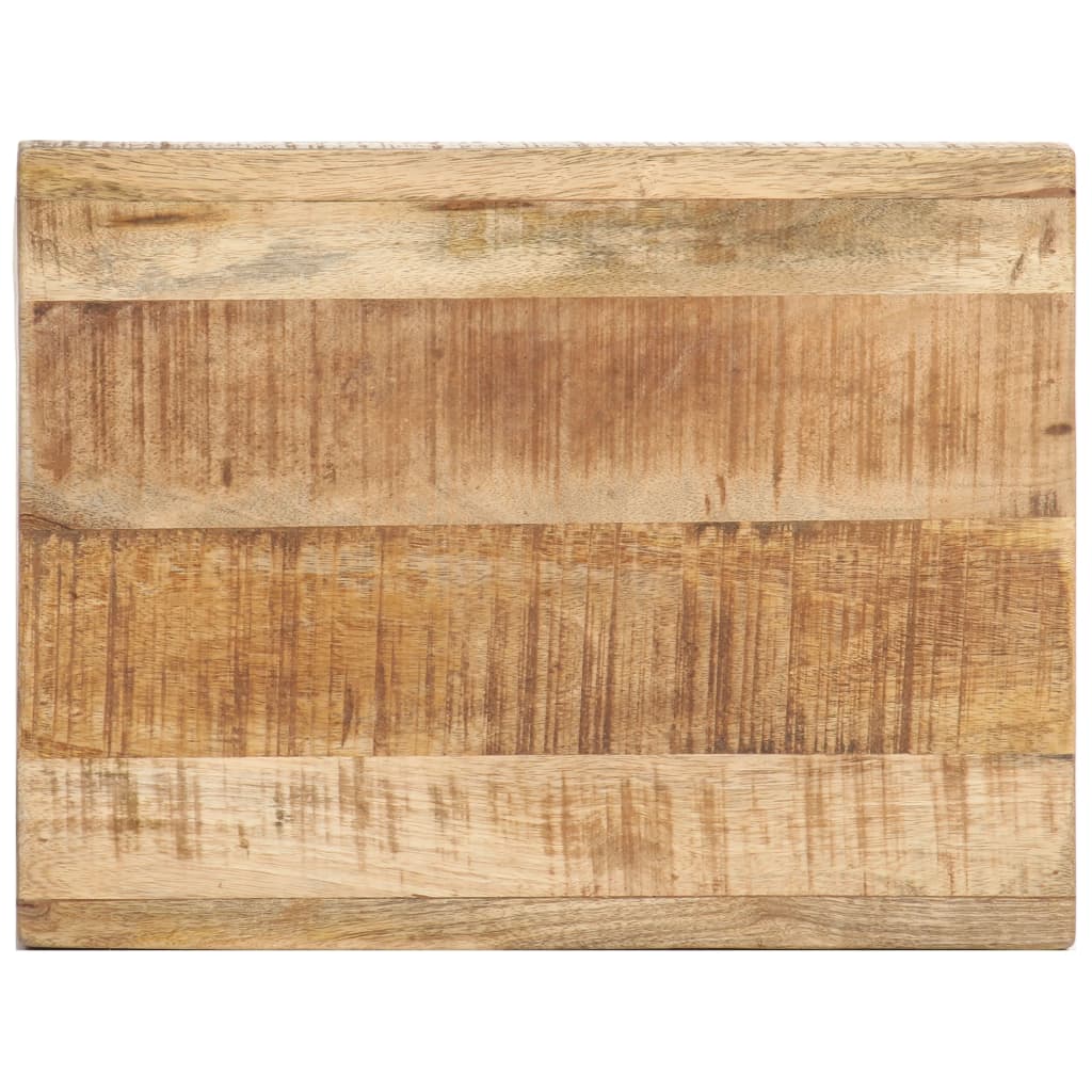 Sidobord Trä 40x30x50 cm massivt grovt mangoträ