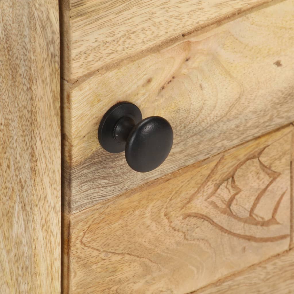 Sängbord 40x30x50 cm massivt mangoträ