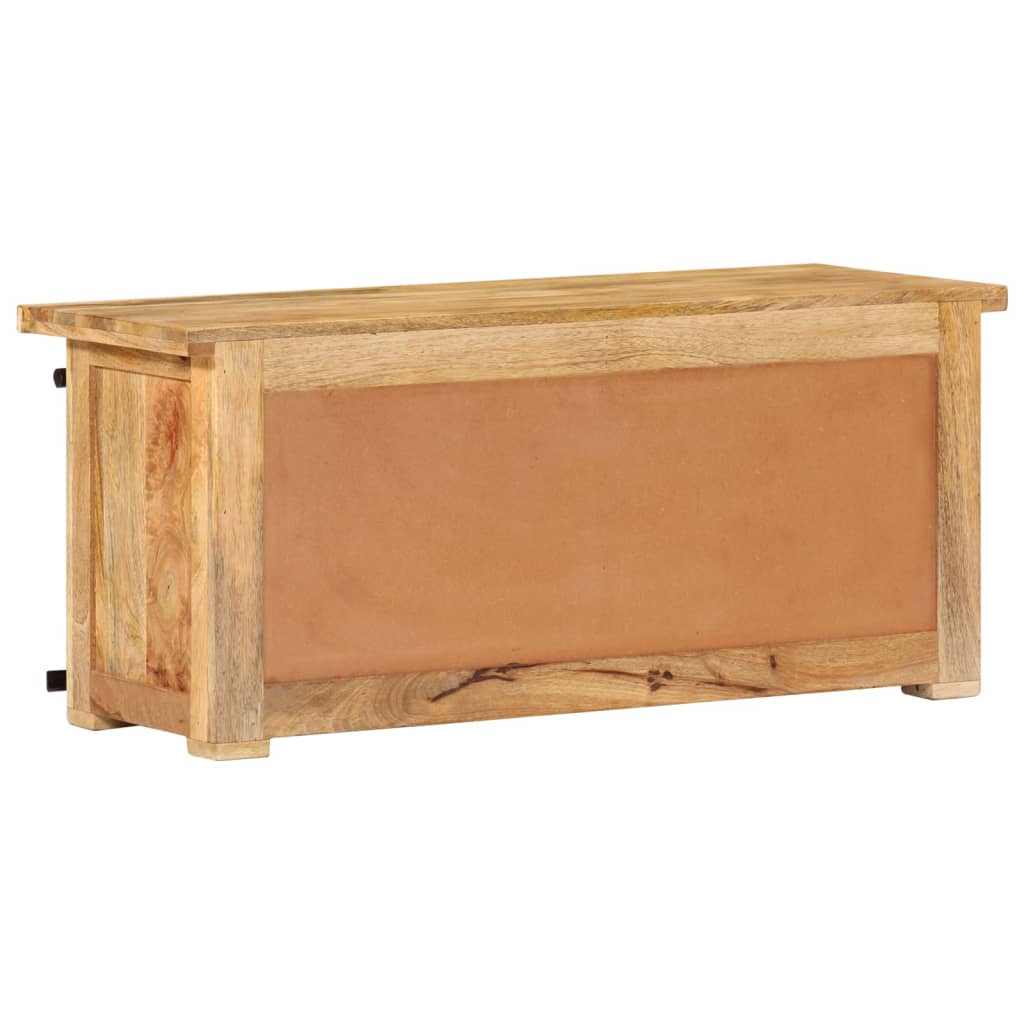 TV-bänk 90x35x40 cm massivt mangoträ